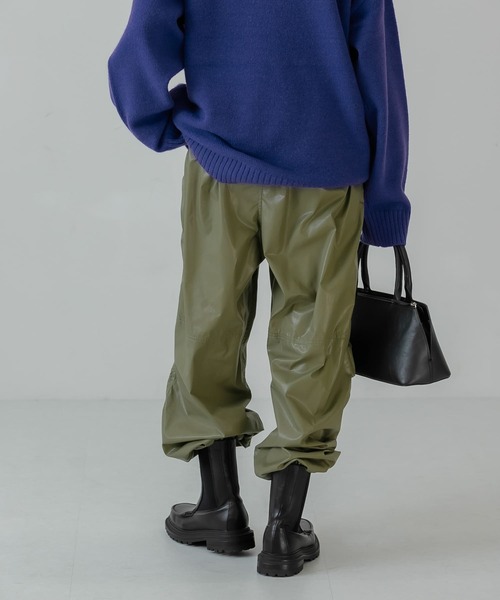 KBF（ケイビーエフ）の「コーティングワークパンツ（その他パンツ・レディース・ホワイト/カーキ・ONE）」の21枚目の写真
