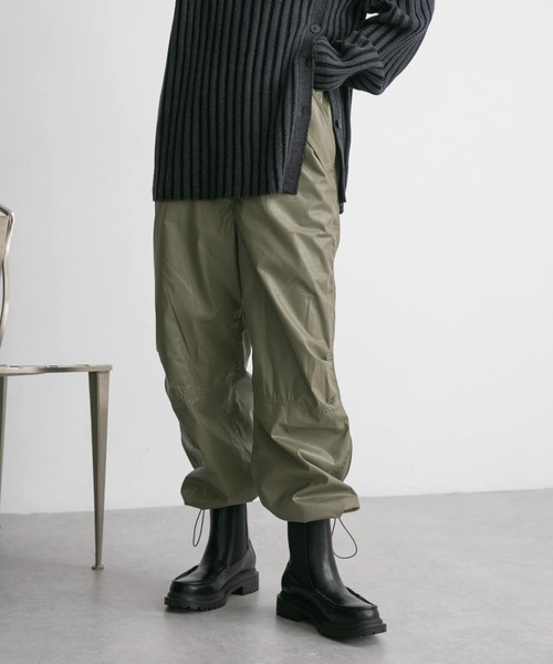 KBF（ケイビーエフ）の「コーティングワークパンツ（その他パンツ・レディース・ホワイト/カーキ・ONE）」の3枚目の写真