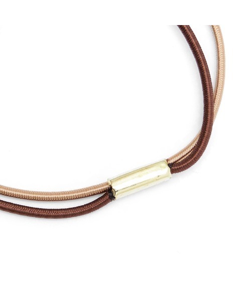 flower(フラワー)の「チョコレートゴム(ヘアゴム・レディース・ブラウン/ダークブラウン・FREE)」の3枚目の写真