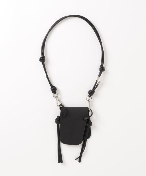 ITTI（イッチ）の「ITTI(イッチ) HERRIE TINY MEDICINE POUCH / DIPLO SKY ITTI-BAG-097-DS（ショルダーバッグ・メンズ・ブラック・0）」の4枚目の写真