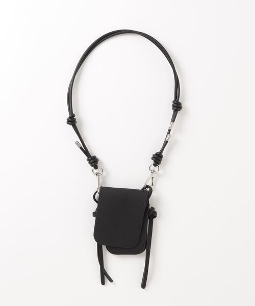 ITTI（イッチ）の「ITTI(イッチ) HERRIE TINY MEDICINE POUCH / DIPLO SKY ITTI-BAG-097-DS（ショルダーバッグ・メンズ・ブラック・0）」の5枚目の写真