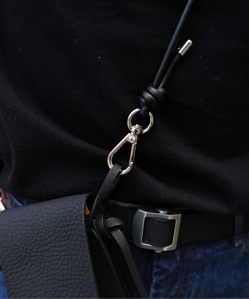 ITTI（イッチ）の「ITTI(イッチ) HERRIE TINY MEDICINE POUCH / DIPLO SKY ITTI-BAG-097-DS（ショルダーバッグ・メンズ・ブラック・0）」の6枚目の写真