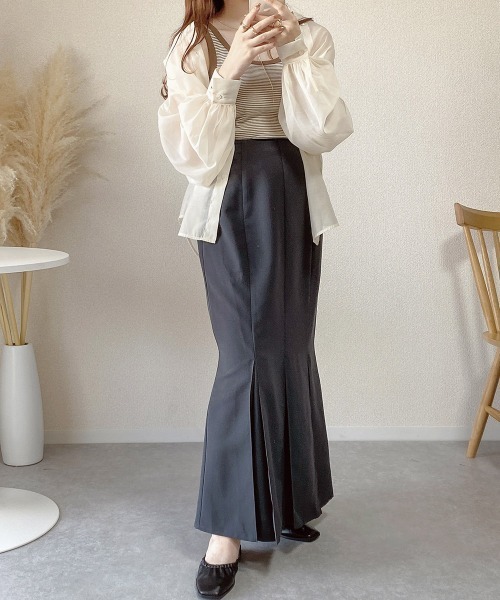 Bab（バブ）の「【koko×Bab】２WAYマーメイドジャンパースカート（ジャンパースカート・レディース・モカ/ブラック/ベージュ・M/S）」の12枚目の写真