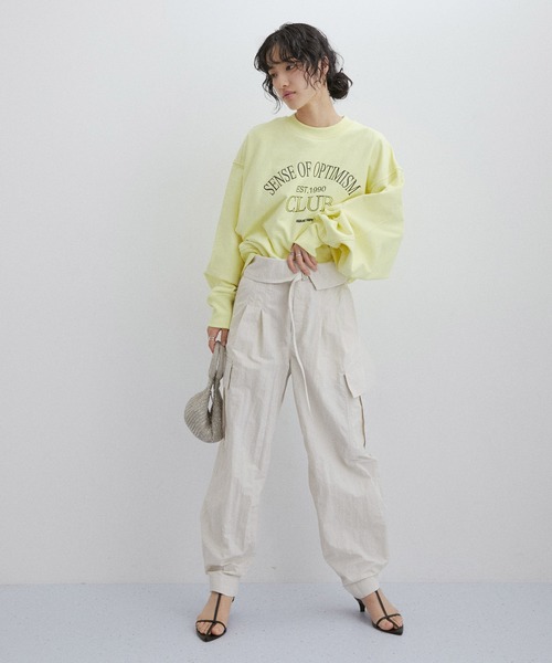 おトク情報がいっぱい！ ADAM ET ROPE'（アダムエロペ）の「【サステナブル・WEB限定 パンツ