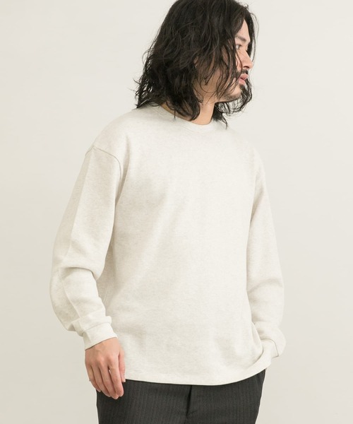 URBAN RESEARCH（アーバンリサーチ）の「度詰めワッフルロングスリーブ（Tシャツ/カットソー・メンズ・ホワイト/ブラック/オートミール/グリーン系その他・X-LARGE/SMALL/MEDIUM/LARGE）」の12枚目の写真