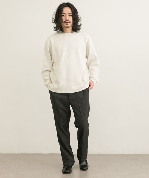 URBAN RESEARCH（アーバンリサーチ）の「度詰めワッフルロングスリーブ（Tシャツ/カットソー・メンズ・ホワイト/ブラック/オートミール/グリーン系その他・X-LARGE/SMALL/MEDIUM/LARGE）」の14枚目の写真