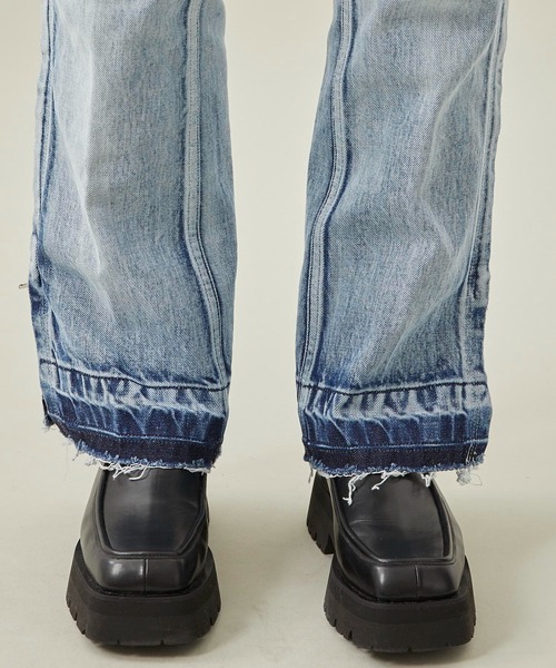 TOGA(トーガ)の「【TOGA PULLA(トーガプルラ)】デニムパンツ2(デニムパンツ・レディース・ライトブルー/ブラック・SMALL/X-SMALL)」の11枚目の写真