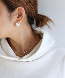 【PLOW/プラウ】FLOWERピアス S(両耳)