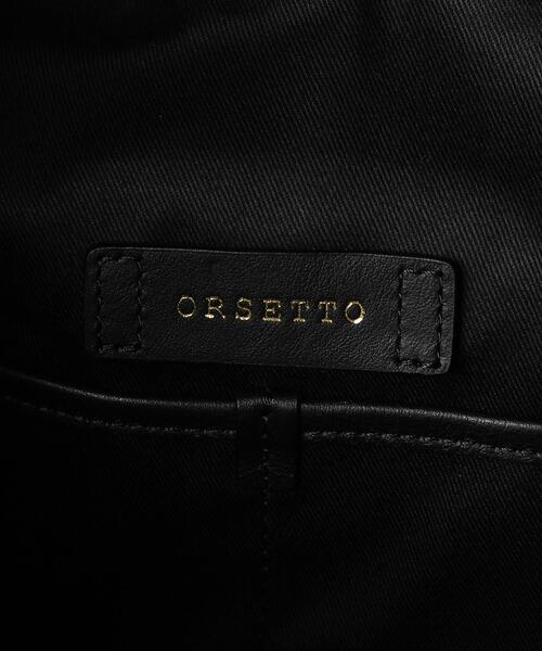ORSETTO（オルセット）の「【別注】＜ORSETTO＞METALLO CVS バッグ（ショルダーバッグ・レディース・ブラック・FREE）」の8枚目の写真