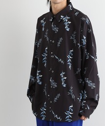 COLONY 2139 | リーフ柄長袖シャツ(シャツ/ブラウス)