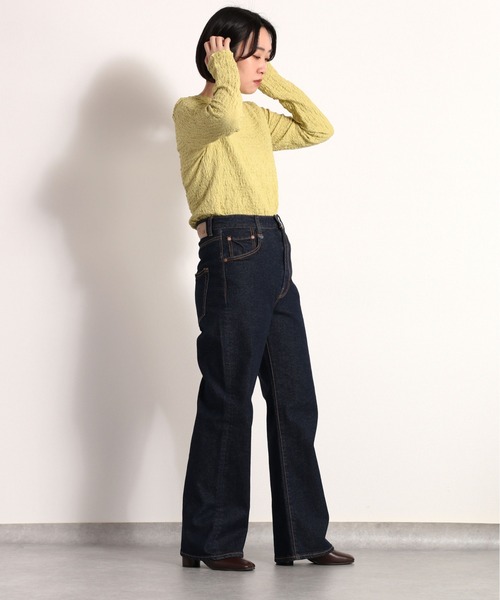 cepo（セポ）の「フクレジャガードインナー（Tシャツ/カットソー・レディース・イエロー/ブラック/オフホワイト/ブルー・M）」の21枚目の写真