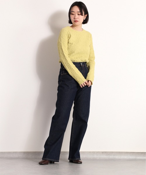 cepo（セポ）の「フクレジャガードインナー（Tシャツ/カットソー・レディース・イエロー/ブラック/オフホワイト/ブルー・M）」の20枚目の写真