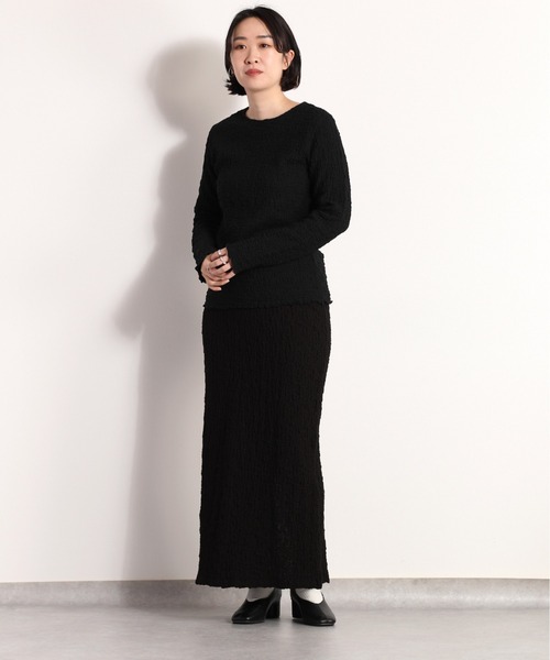 cepo（セポ）の「フクレジャガードインナー（Tシャツ/カットソー・レディース・イエロー/ブラック/オフホワイト/ブルー・M）」の6枚目の写真