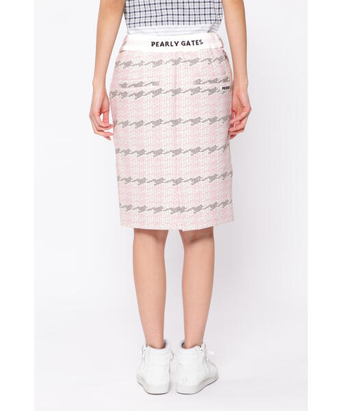 PEARLY GATES 長袖Tシャツとスカートセット セール】【PEARLY GATES】ソックス付きカノコストレッチ半袖