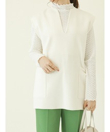 パールニットベスト