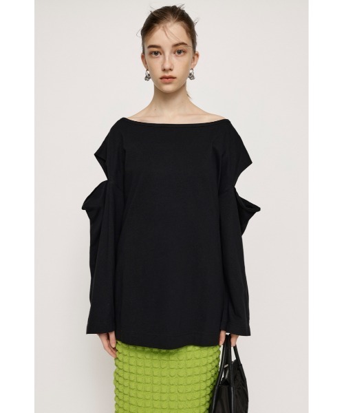 SLY　オープンショルダースウェット SLY | OPEN SHOULDER SW トップス (スウェット・パーカー