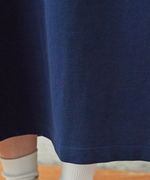 PAR ICI（パーリッシィ）の「製品染め カノコポロワンピース（ワンピース・レディース・ネイビー/レッド/グリーン/アイボリー・FREE）」の17枚目の写真