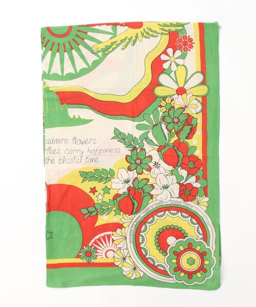 チャイハネ（チャイハネ）の「【チャイハネ】ヒッピーズループ付きマルチクロス タープクロス（インテリア雑貨・レディース・ブラウン/イエロー/グリーン/ネイビー・FREE）」の8枚目の写真