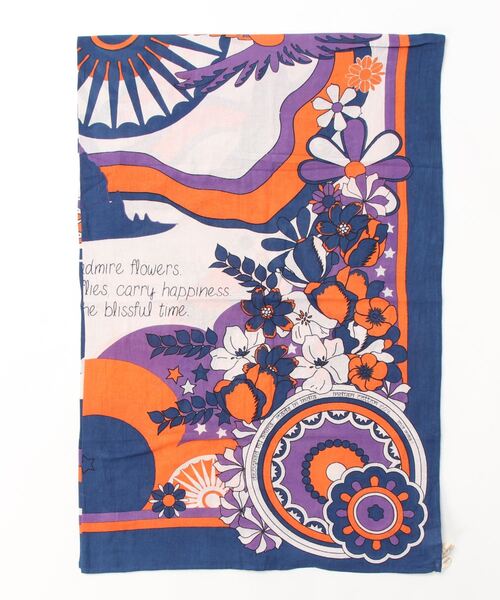 チャイハネ（チャイハネ）の「【チャイハネ】ヒッピーズループ付きマルチクロス タープクロス（インテリア雑貨・レディース・ブラウン/イエロー/グリーン/ネイビー・FREE）」の7枚目の写真