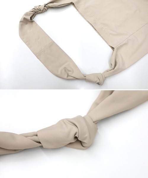 select MOCA（セレクトモカ）の「ナイロントートショルダーバッグ（ショルダーバッグ・レディース・ブラック/アイボリー・FREE）」の8枚目の写真