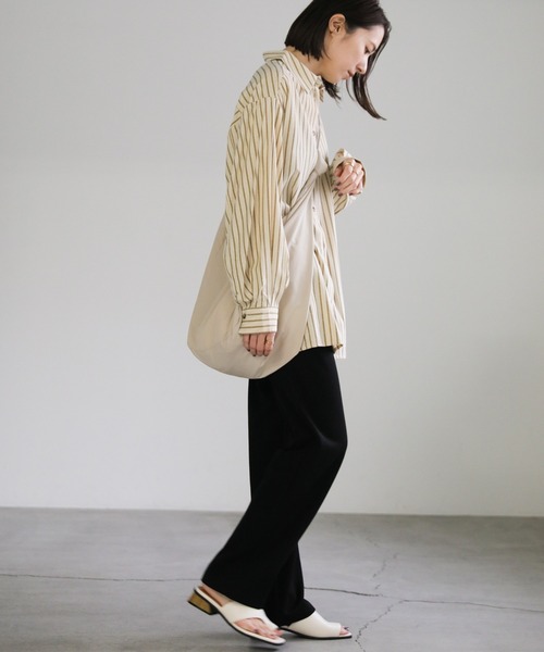 select MOCA（セレクトモカ）の「ナイロントートショルダーバッグ（ショルダーバッグ・レディース・ブラック/アイボリー・FREE）」の13枚目の写真