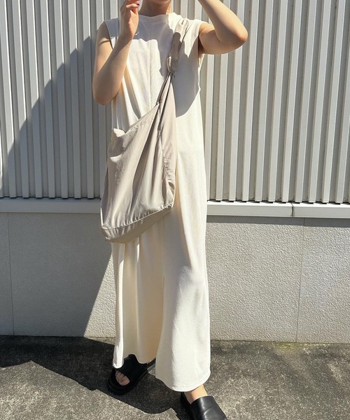 select MOCA（セレクトモカ）の「ナイロントートショルダーバッグ（ショルダーバッグ・レディース・ブラック/アイボリー・FREE）」の20枚目の写真