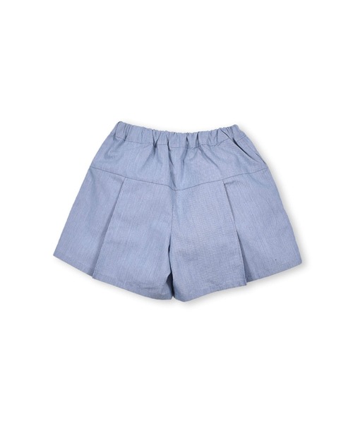 BeBe（ベベ）の「BeBe/コードレーンタックキュロットパンツ(90~150cm)（その他パンツ・キッズ・グレー系その他/ブルー系その他・100/90/110/120/140/150/130）」の14枚目の写真