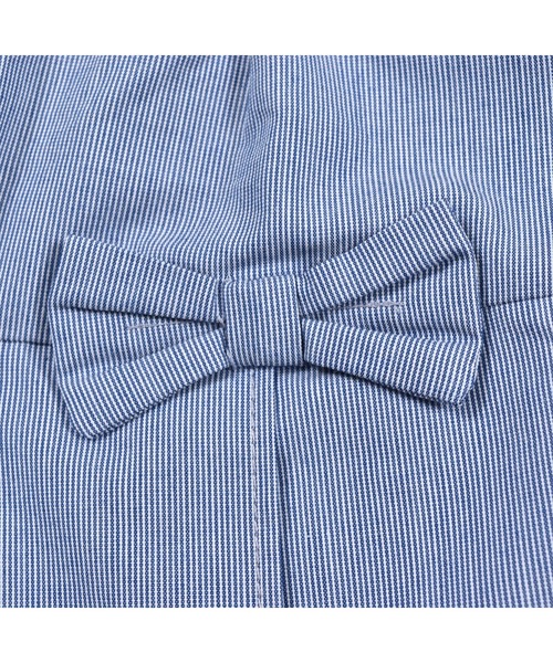 BeBe（ベベ）の「BeBe/コードレーンタックキュロットパンツ(90~150cm)（その他パンツ・キッズ・グレー系その他/ブルー系その他・100/90/110/120/140/150/130）」の3枚目の写真