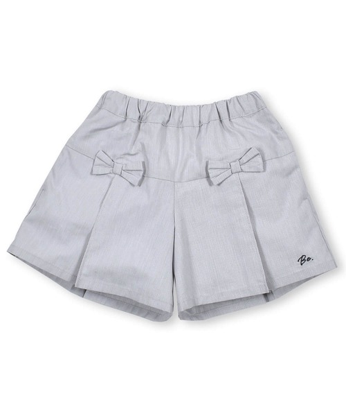 BeBe（ベベ）の「BeBe/コードレーンタックキュロットパンツ(90~150cm)（その他パンツ・キッズ・グレー系その他/ブルー系その他・100/90/110/120/140/150/130）」の11枚目の写真