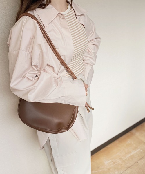 Reurie'（レウリィ）の「【ZOZO限定】ボートネックテレコリブボーダーノースリーブ / タンクトップ ノースリーブ ノースリ ブラック ベージュ ピンクベージュ（タンクトップ・レディース・ベージュ/ブラック/ピンクベージュ・FREE）」の2枚目の写真