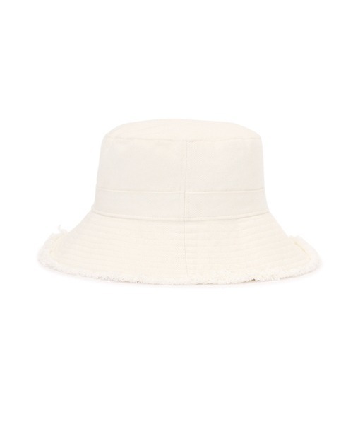 LILY BROWN（リリーブラウン）の「バリエバケットハット（ハット・レディース・ブラック/その他/アイボリー・FREE）」の6枚目の写真