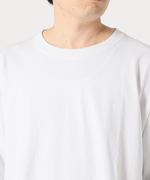 ARMY TWILL（アーミーツイル）の「【ARMY TWILL / アーミーツイル】別注 ステンシルプリントTEE（Tシャツ/カットソー・メンズ・ブラックミックス/ホワイト/ホワイト系その他/ホワイト×ホワイト/ネイビー/サックスブルー・MEDIUM/LARGE）」の8枚目の写真