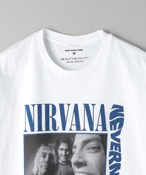GOOD SPEED（グッドスピード）の「【別注/WEB限定】 ＜GOOD SPEED＞ NIRVANA TEE/Tシャツ（Tシャツ/カットソー・メンズ・ネイビー/ホワイト・M/L/XL）」の13枚目の写真