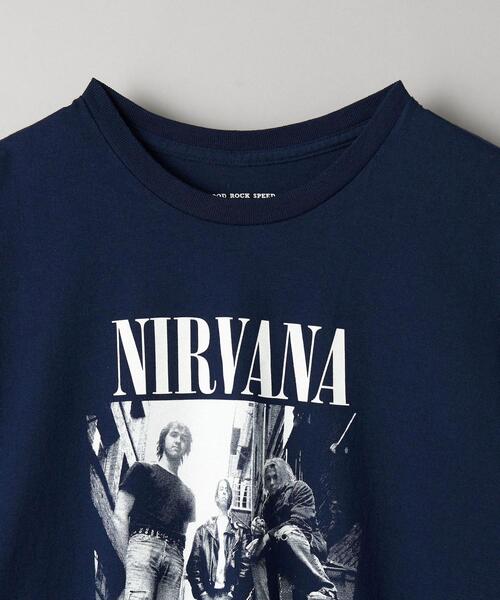 GOOD SPEED（グッドスピード）の「【別注/WEB限定】 ＜GOOD SPEED＞ NIRVANA TEE/Tシャツ（Tシャツ/カットソー・メンズ・ネイビー/ホワイト・M/L/XL）」の16枚目の写真