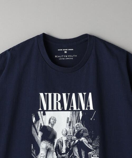 GOOD SPEED（グッドスピード）の「【別注/WEB限定】 ＜GOOD SPEED＞ NIRVANA TEE/Tシャツ（Tシャツ/カットソー・メンズ・ネイビー/ホワイト・M/L/XL）」の22枚目の写真
