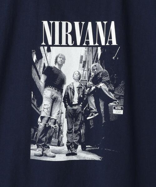 GOOD SPEED（グッドスピード）の「【別注/WEB限定】 ＜GOOD SPEED＞ NIRVANA TEE/Tシャツ（Tシャツ/カットソー・メンズ・ネイビー/ホワイト・M/L/XL）」の17枚目の写真