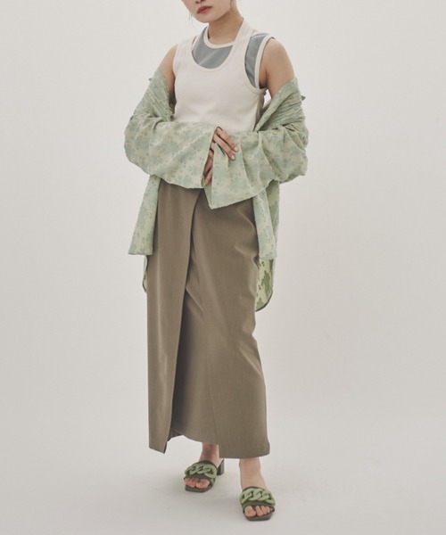 idem（イデム）の「skeleton chain sandals/チェーンサンダル【サイズ展開あり】（サンダル・レディース・グリーン/ベージュ・SMALL/MEDIUM/LARGE）」の14枚目の写真