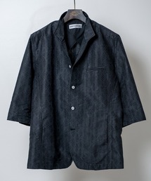 Buffalo Bobs（バッファローボブズ）の「COZZA-SHIRT(コッザ シャツ)イタリアンカラー 5分袖 シャツジャケット（テーラードジャケット・メンズ）」