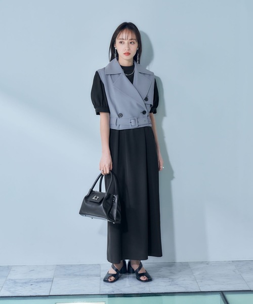 HARE（ハレ）の「フラワーストレートワンピース(HARE)（ワンピース 