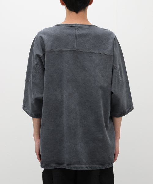 LENO(リノ)の「【LENO×JOURNAL STANDARD / リノ】別注 FOOT BALL T-SHIRT(Tシャツ/カットソー・メンズ・パープル/ブラック系その他・2/3)」の3枚目の写真