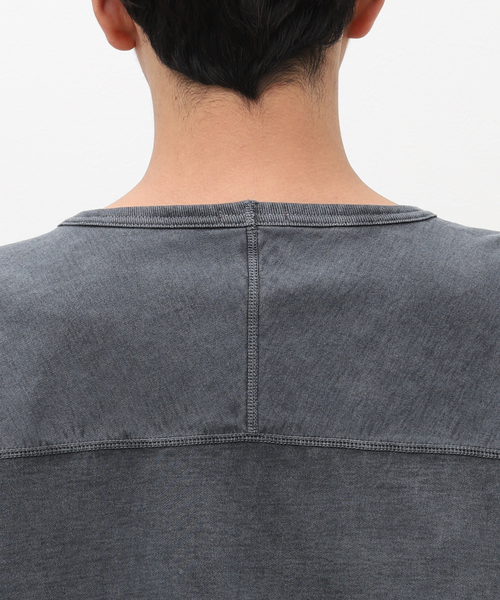 LENO(リノ)の「【LENO×JOURNAL STANDARD / リノ】別注 FOOT BALL T-SHIRT(Tシャツ/カットソー・メンズ・パープル/ブラック系その他・2/3)」の15枚目の写真