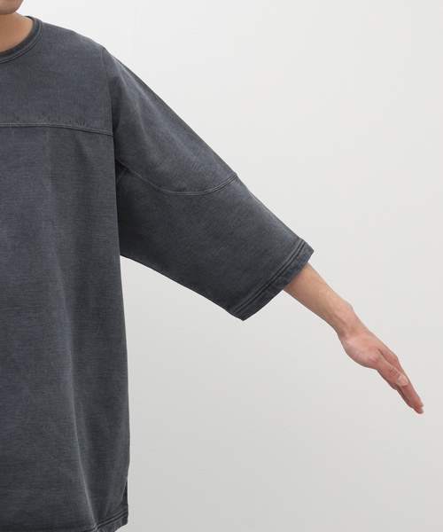 LENO(リノ)の「【LENO×JOURNAL STANDARD / リノ】別注 FOOT BALL T-SHIRT(Tシャツ/カットソー・メンズ・パープル/ブラック系その他・2/3)」の12枚目の写真