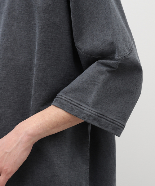 LENO(リノ)の「【LENO×JOURNAL STANDARD / リノ】別注 FOOT BALL T-SHIRT(Tシャツ/カットソー・メンズ・パープル/ブラック系その他・2/3)」の7枚目の写真