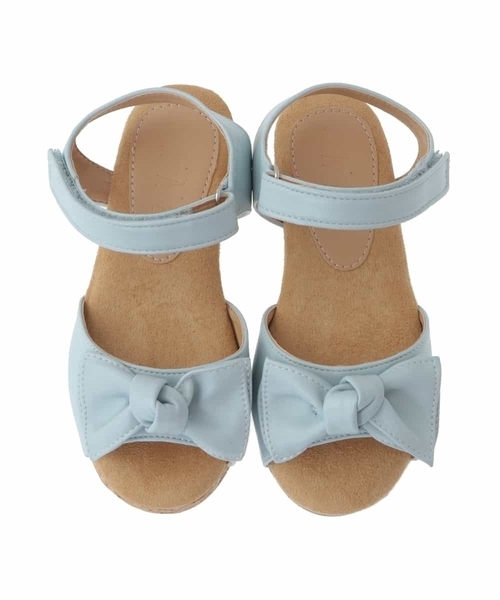 a.v.v（アーヴェヴェ）の「[KIDS]リボンサンダル[WEB限定サイズ]（サンダル・キッズ・ネイビー/ライトブルー/ライトパープル・19/18/22/20/21/23）」の5枚目の写真