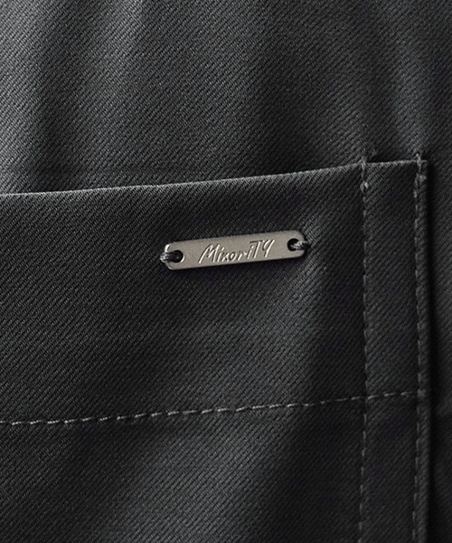 MinoriTY（マイノリティ）の「【MinoriTY】極太ワイドハーフパンツ ショートパンツ ショーツ 膝下 メンズ 無地 秋服 夏服（その他パンツ・メンズ・チャコール/ブルーグリーン/ブラック・S/M/L）」の12枚目の写真