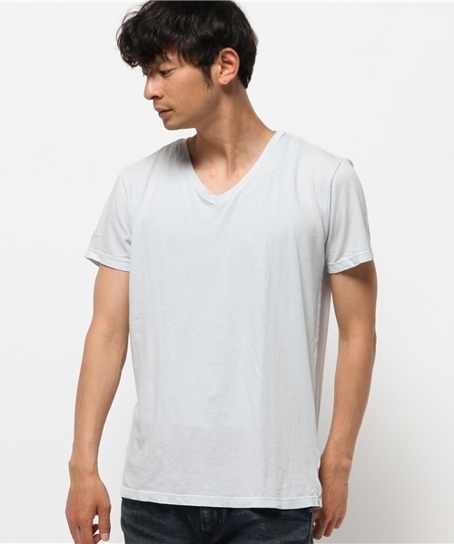 OUTLET(アウトレット)の「【Ciaopanic】Tシャツ(Tシャツ/カットソー・メンズ・ライトブルー/ホワイト・MEDIUM)」の1枚目の写真