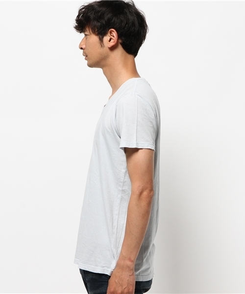 OUTLET(アウトレット)の「【Ciaopanic】Tシャツ(Tシャツ/カットソー・メンズ・ライトブルー/ホワイト・MEDIUM)」の4枚目の写真