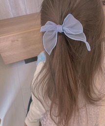 CERCA（チェルカ）の「lulunoix/チュールリボンヘアゴム（ヘアゴム）」