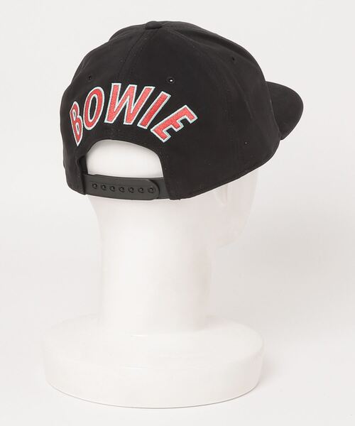 atmos(アトモス)の「LAIDBACK / American Needle BOWI blockhead 2.0 CAP / アメリカンニードルデヴィットボウイロゴンキャップ(その他小物・レディース・ブラック・ONE SIZE)」の2枚目の写真