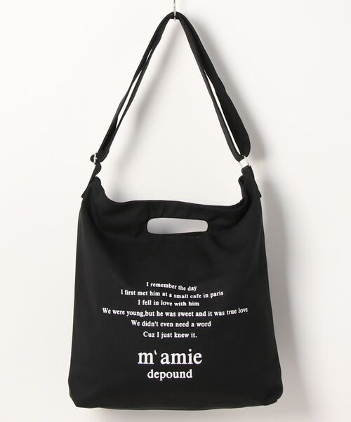 Revo.（レボ）の「ロゴプリント キャンバス 2WAY ショルダーバッグ/ハンドバッグ（ショルダーバッグ・レディース・グレー/ブラック/アイボリー/ネイビー/ワイン・FREE）」の14枚目の写真